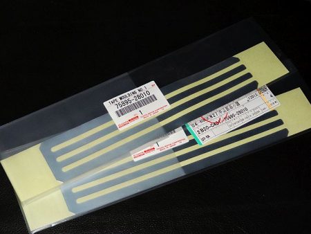 静電気放電用 アルミテープ トヨタ純正 新品 75895-28010 2枚セット