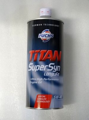 FUCHS エンジンオイル TITAN Super Syn 5W40 1L フックス