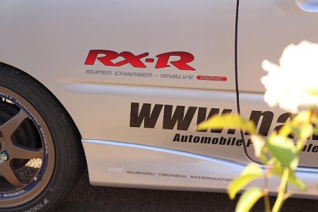 ヴィヴィオ RX-R サイドステッカー 左右セット 制作もの 白車、黒車