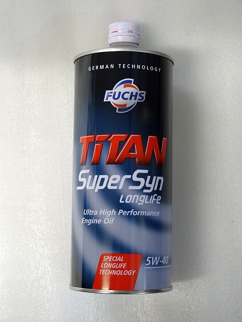 FUCHS エンジンオイル TITAN Super Syn 5W40 1L フックス | vivio・旧 