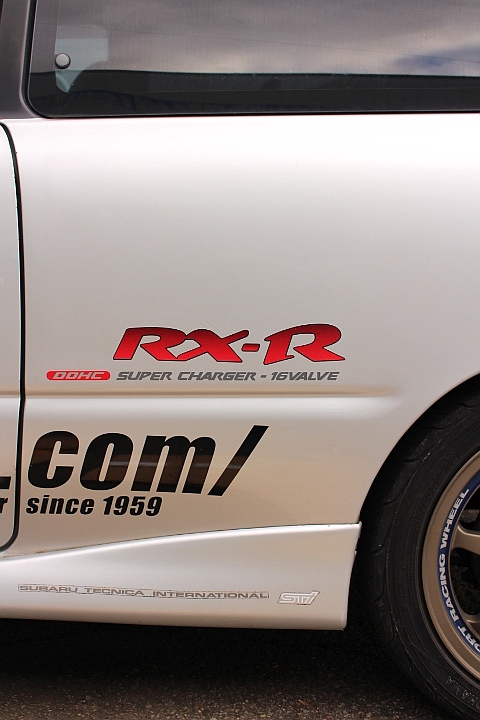 ヴィヴィオ Rx R サイドステッカー 左右セット 制作もの シルバー車向け Vivio 旧車等の自動車部品専門オンラインショップ 中込パーツ